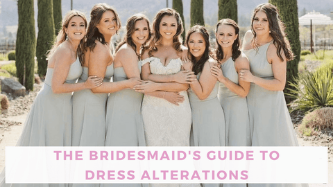 bridesmaid dress alterations
